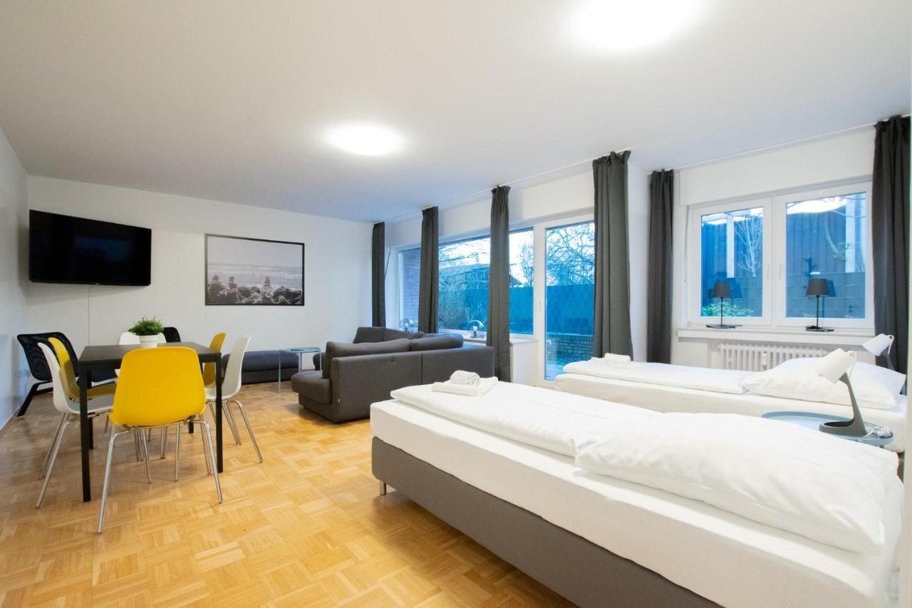 Raj Living - 1 , 3 And 4 Room Apartments - 20 Min Messe Dus & Airport Dus Meerbusch Exteriör bild